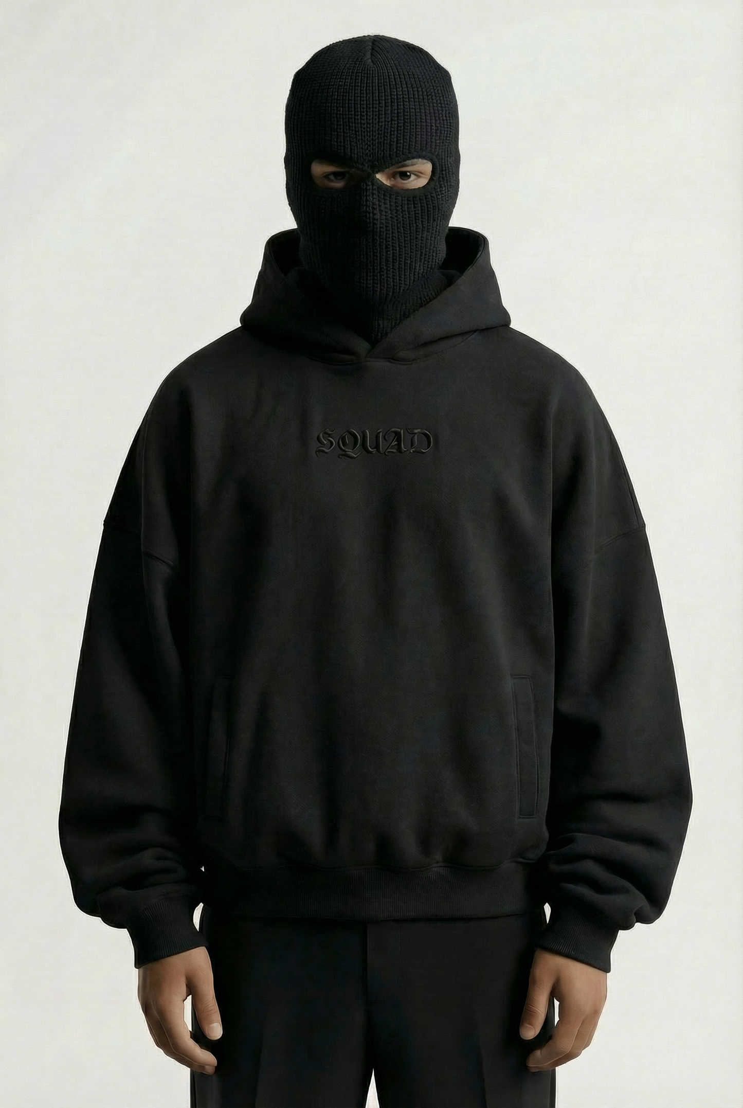 SQUAD TUFF BLK HOODIE