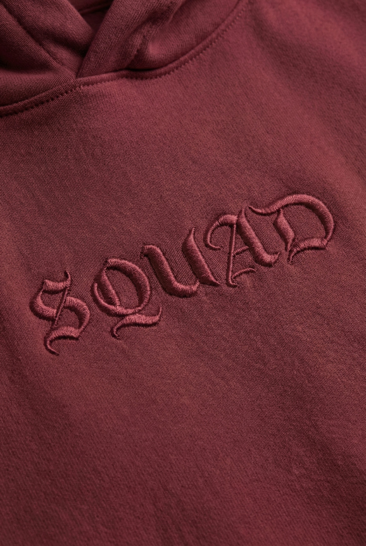 SQUAD GOATED RED HOODIE