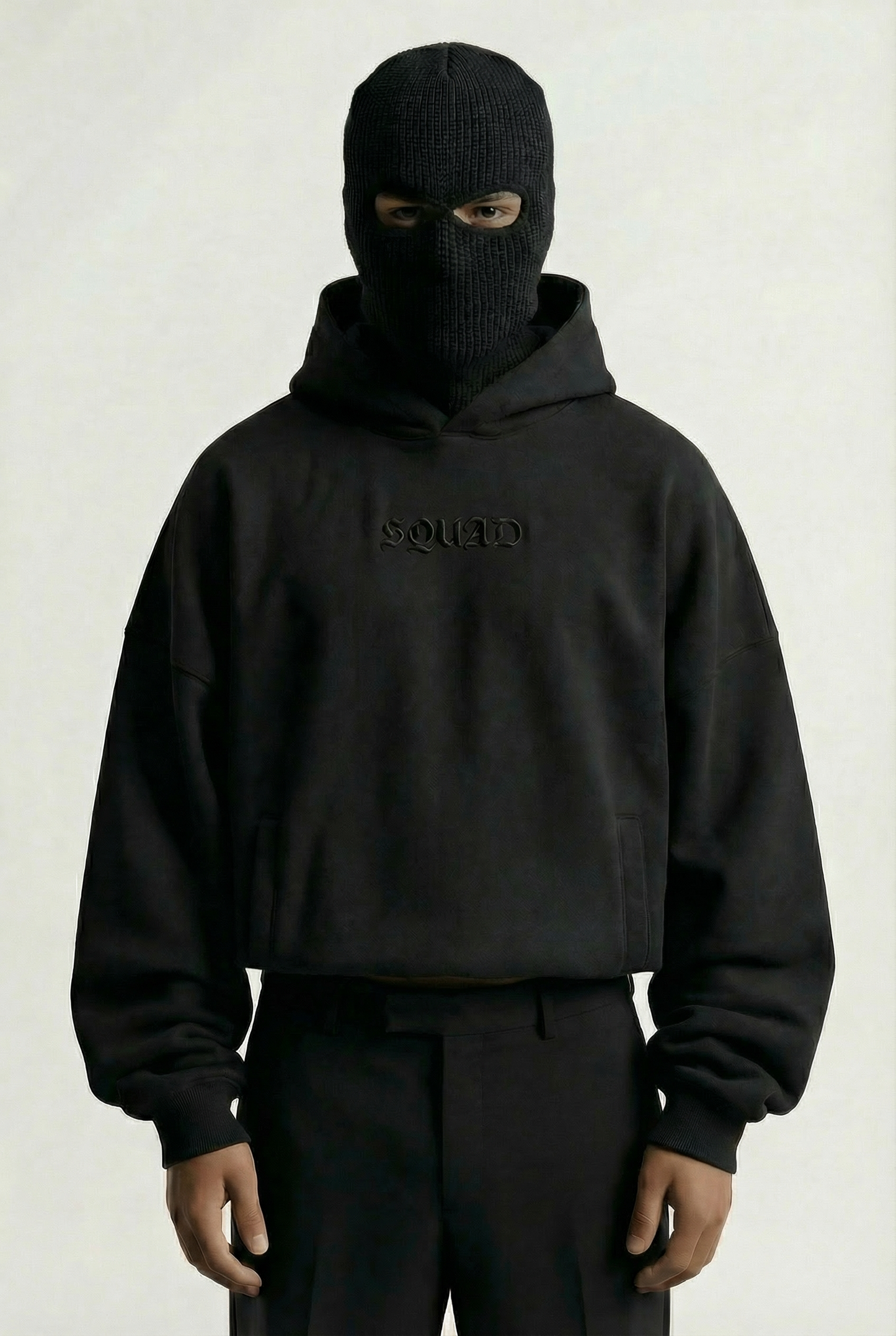 SQUAD TUFF BLK HOODIE